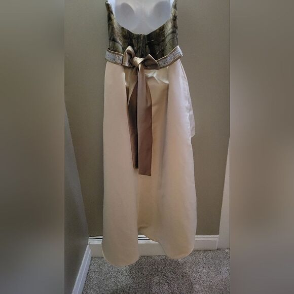 Alexia Designs Strapless Gown - Picture 2 of 6